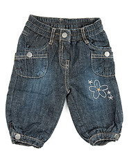 Image showing Children's pants jeans