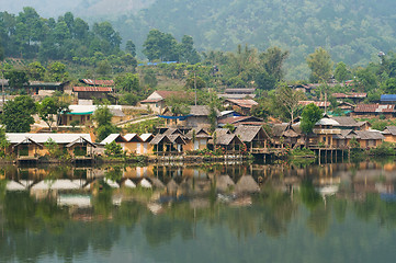 Image showing Ban Rak Thai, a Chinese refugee settlement in Thailand