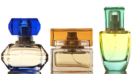 Image showing Perfume bottles