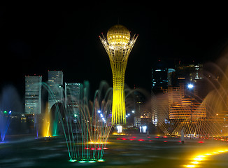 Image showing Light fountain.