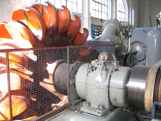 Image showing Power generator turbine