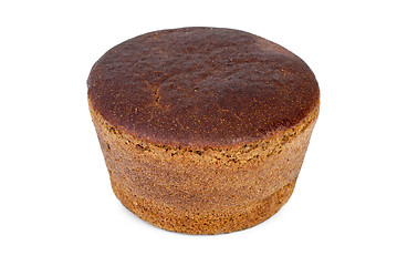 Image showing Round loaf of rye bread