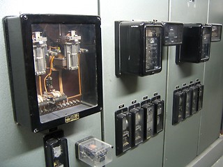 Image showing Electricity panel