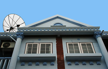 Image showing Blue house