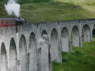 Image showing steam train to Malaig
