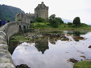 Image showing Reflections of a Castle