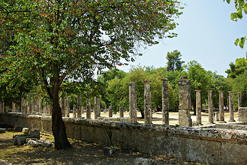 Image showing Olympia Ruins