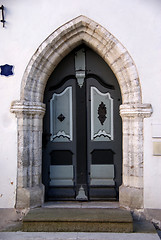 Image showing Wooden door 