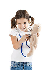 Image showing Little nurse