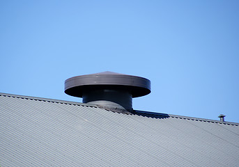 Image showing rooftop vents 