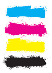 Image showing Splat roller banners cmyk