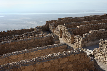 Image showing Fortress Masada in Israel