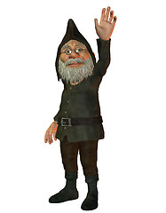 Image showing waving dwarf