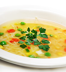 Image showing Vegetable soup