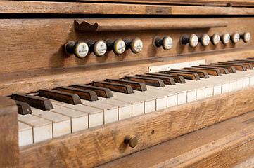 Image showing Old organ