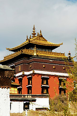 Image showing Tibetan lamasery