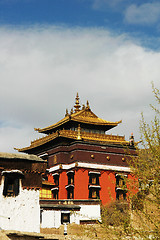 Image showing Tibetan lamasery