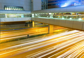 Image showing modern city at night