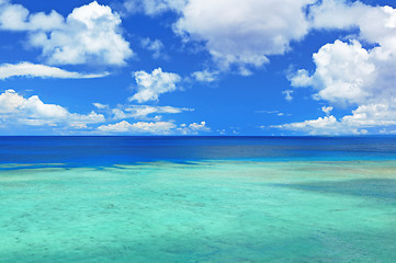 Image showing seascape in okinawa japan