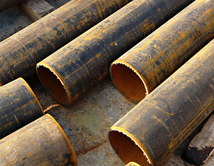 Image showing metal pipes