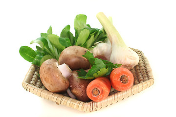 Image showing Vegetables in the basket