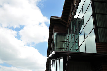 Image showing wood and glass