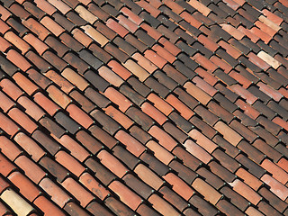 Image showing Roof tiles