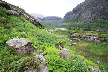 Image showing Mountain valley