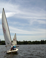 Image showing Sailing boat