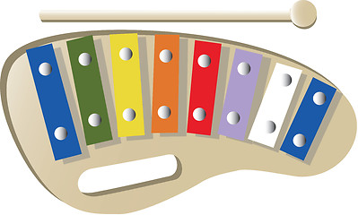 Image showing xylophone