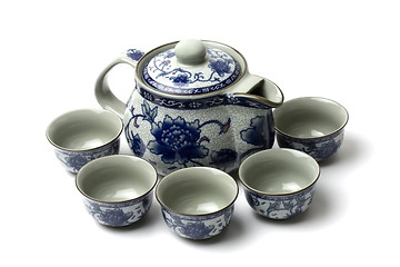 Image showing Tea set