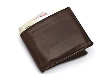 Image showing Wallet and currency