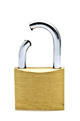 Image showing Broken padlock