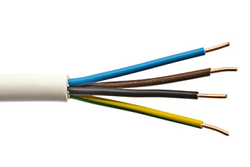 Image showing Electrical wire 