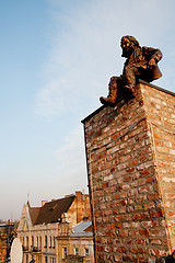 Image showing Chimney sweep