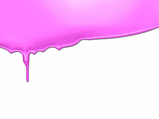 Image showing liquide pink