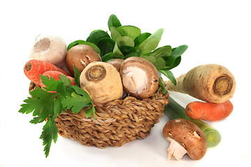 Image showing Vegetable basket