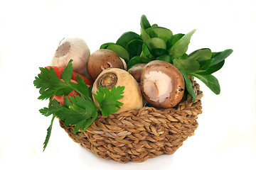 Image showing Vegetable basket