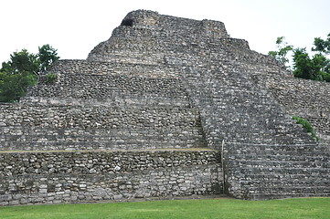 Image showing Chacchoben Mayan Ruins