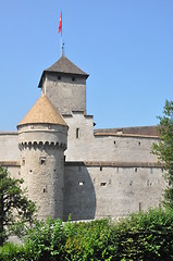 Image showing Chillon Castle in Montreux