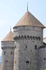 Image showing Chillon Castle in Montreux