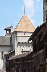 Image showing Chillon Castle in Montreux