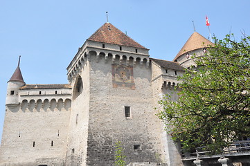 Image showing Chillon Castle in Montreux