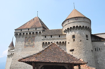 Image showing Chillon Castle in Montreux