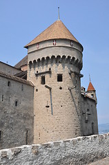 Image showing Chillon Castle in Montreux