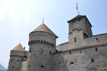 Image showing Chillon Castle in Montreux