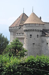 Image showing Chillon Castle in Montreux