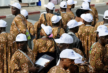 Image showing Pilgrims from Nigeria in Israel