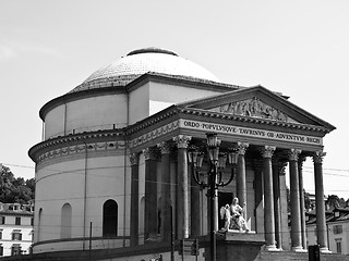 Image showing Gran Madre church, Turin