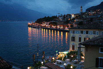 Image showing Italy. Lake Garda. Limone sul Garda town
